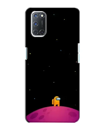 Чохол для OPPO A72 з картинкою «Самотній герой на планеті»
