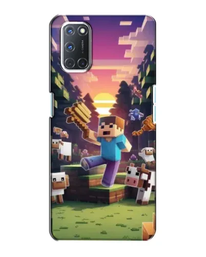 Чохол для OPPO A72 з картинкою «Стів на фермі»