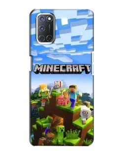 Чохол для OPPO A72 з картинкою «Minecraft класичний світ»