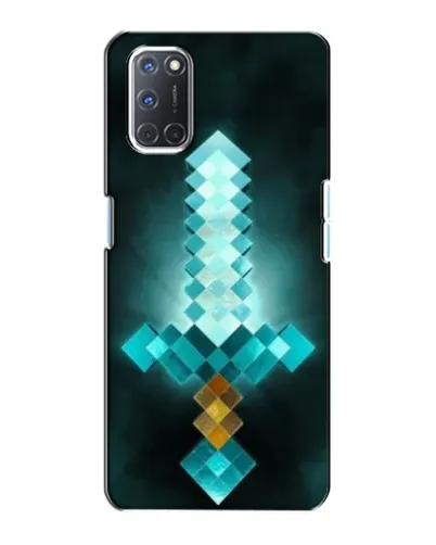 Чохол для OPPO A72 з картинкою «Алмазний меч неон»