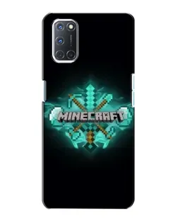Чохол для OPPO A72 з картинкою «Minecraft Diamond лого»