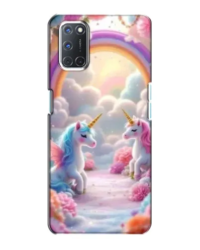 Чохол для OPPO A72 з картинкою «Веселка і єдинороги» Чохол для OPPO A72 з картинкою «Веселка і єдинороги»