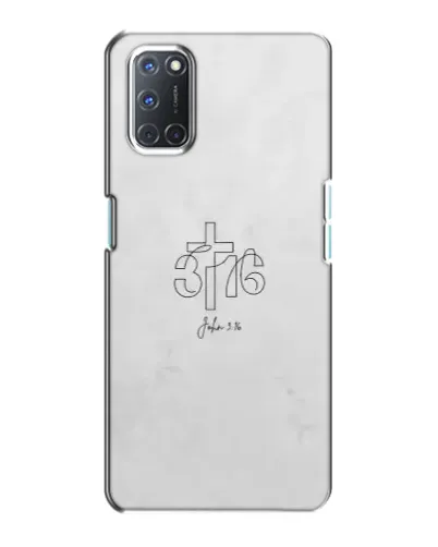 Чохол для OPPO A72 з картинкою «Івана 3:16 Хрест» Чохол для OPPO A72 з картинкою «Івана 3:16 Хрест»