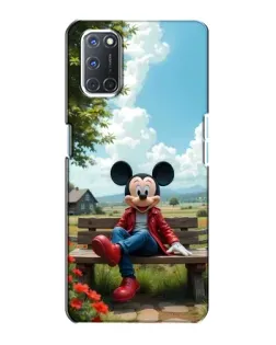 Чехол для OPPO A72 с картинкой «Микки на скамейке» Чехол для OPPO A72 с картинкой «Микки на скамейке»