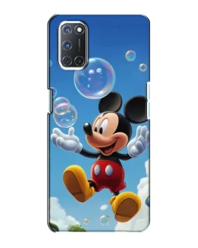 Чохол для OPPO A72 з картинкою «Mickey та мильні бульбашки»