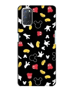 Чехол для OPPO A72 с картинкой «Графический принт лапок» Чехол для OPPO A72 с картинкой «Графический принт лапок»