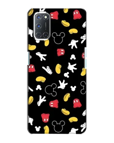 Чохол для OPPO A72 з картинкою «Графічний принт лапок»