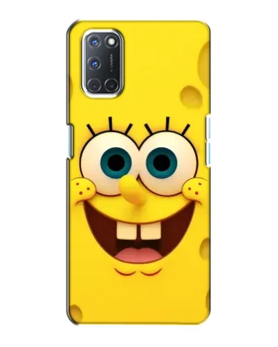 Чохол для OPPO A72 з картинкою «Губка Боб посмішка»
