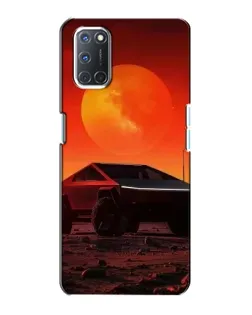 Чохол для OPPO A72 з картинкою «Cybertruck на Марсі»