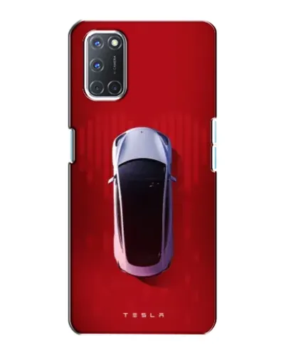 Чохол для OPPO A72 з картинкою «Tesla Top View»