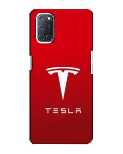 Чохол для OPPO A72 з картинкою «Tesla Red Classic»