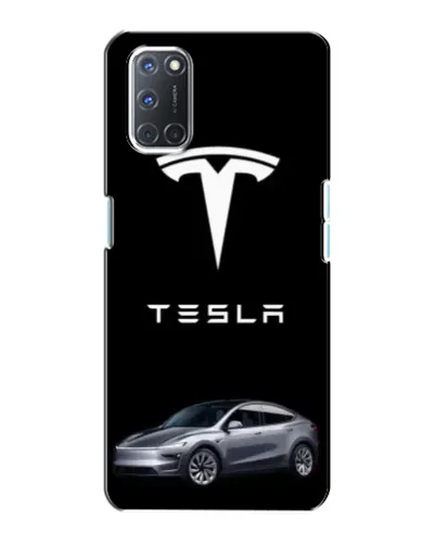 Чохол для OPPO A72 з картинкою «Tesla Model Y»