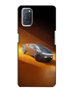 Чохол для OPPO A72 з картинкою «Cybertruck у пустелі»