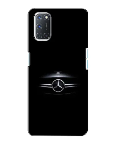Чохол для OPPO A72 з картинкою «Mercedes — абстрактні лінії»