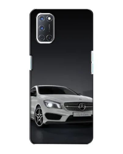 Чохол для OPPO A72 з картинкою «Mercedes AMG GT Silver»