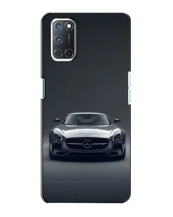 Чохол для OPPO A72 з картинкою «Mercedes на чорному»