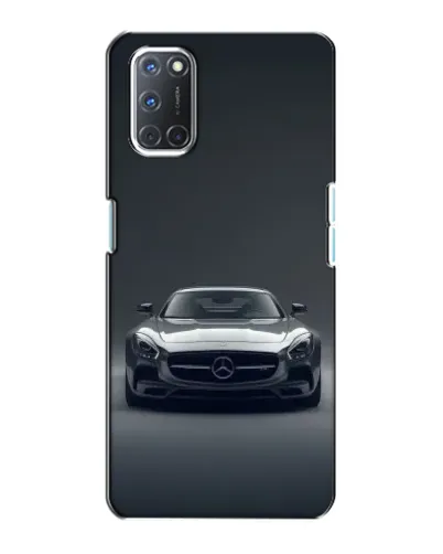 Чохол для OPPO A72 з картинкою «Mercedes на чорному»