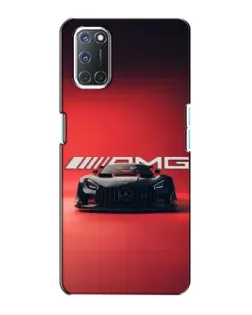 Чохол для OPPO A72 з картинкою «Mercedes AMG — червона лінія»