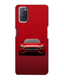 Чохол для OPPO A72 з картинкою «Червоний Mercedes AMG»