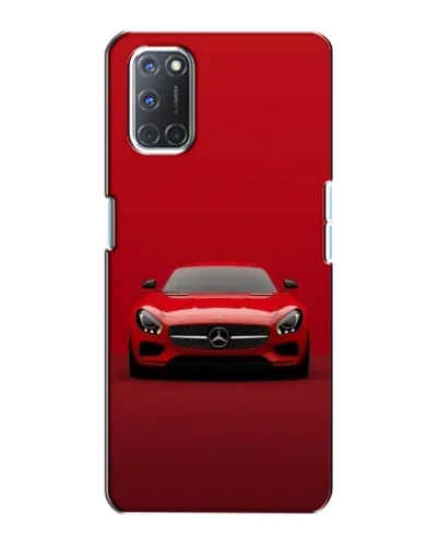 Чохол для OPPO A72 з картинкою «Червоний Mercedes AMG»