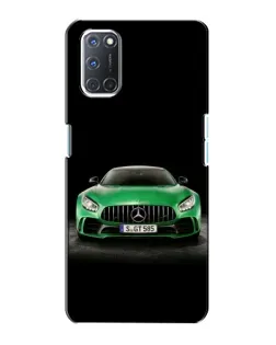 Чохол для OPPO A72 з картинкою «Mercedes — неоновий лого»