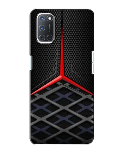 Чохол для OPPO A72 з картинкою «Mercedes Carbon Grid»