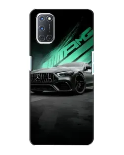 Чохол для OPPO A72 з картинкою «Темний Mercedes AMG»