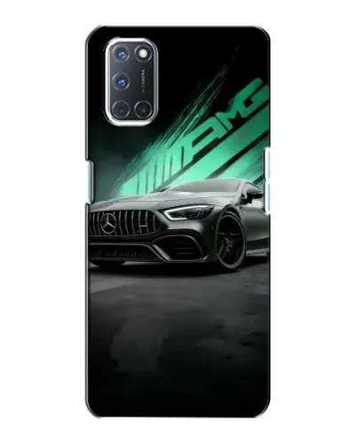 Чохол для OPPO A72 з картинкою «Темний Mercedes AMG»