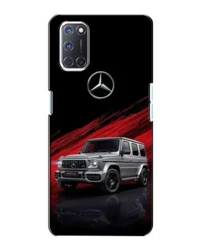 Чохол для OPPO A72 з картинкою «Mercedes G-Class червоний»