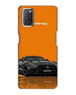 Чохол для OPPO A72 з картинкою «Помаранчевий Mercedes AMG»