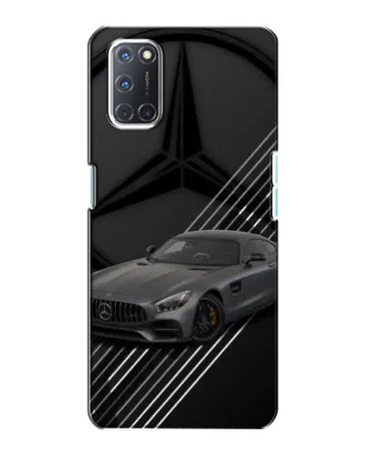 Чохол для OPPO A72 з картинкою «Mercedes AMG — графіка»
