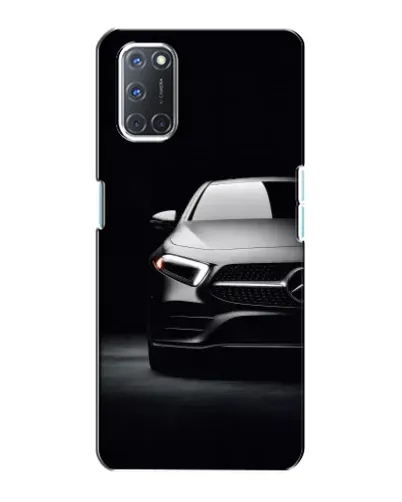 Чохол для OPPO A72 з картинкою «Світло фар Mercedes»