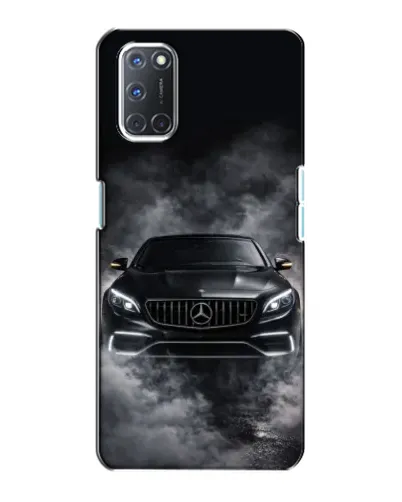 Чохол для OPPO A72 з картинкою «Mercedes у диму»