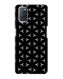 Чехол для OPPO A72 с картинкой «Mercedes паттерн звезд»