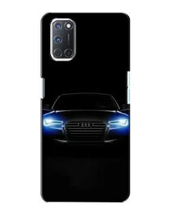 Чохол для OPPO A72 з картинкою «Audi в неоні»