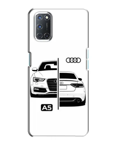 Чохол для OPPO A72 з картинкою «Audi — контрастний дизайн»
