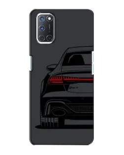 Чохол для OPPO A72 з картинкою «Задня частина Audi — арт»