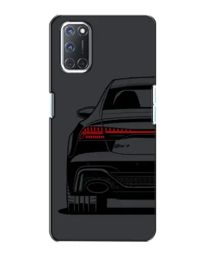 Чохол для OPPO A72 з картинкою «Задня частина Audi — арт»