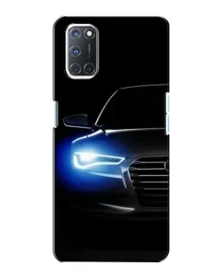 Чохол для OPPO A72 з картинкою «Неоновий погляд Audi»