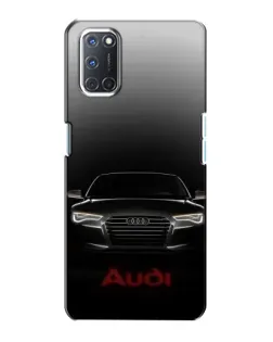 Чохол для OPPO A72 з картинкою «Audi — градієнтний контур»