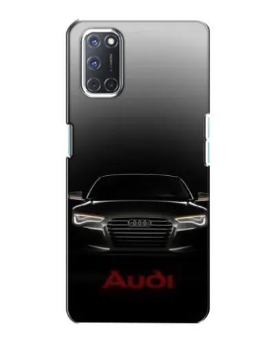 Чохол для OPPO A72 з картинкою «Audi — градієнтний контур»