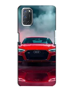 Чохол для OPPO A72 з картинкою «Audi RS — червоний стиль»