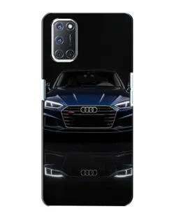 Чохол для OPPO A72 з картинкою «Audi — нічне відображення»
