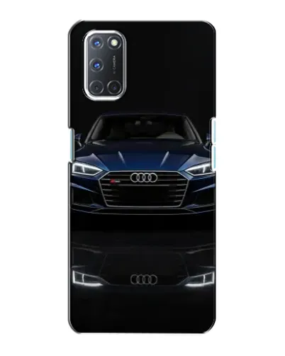 Чохол для OPPO A72 з картинкою «Audi — нічне відображення»