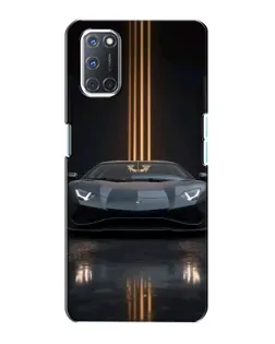 Чохол для OPPO A72 з картинкою «Lamborghini золоті лінії» Чохол для OPPO A72 з картинкою «Lamborghini золоті лінії»