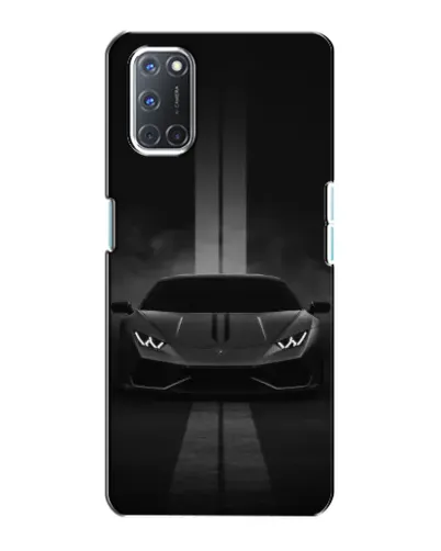 Чохол для OPPO A72 з картинкою «Lamborghini симетрія доріг»