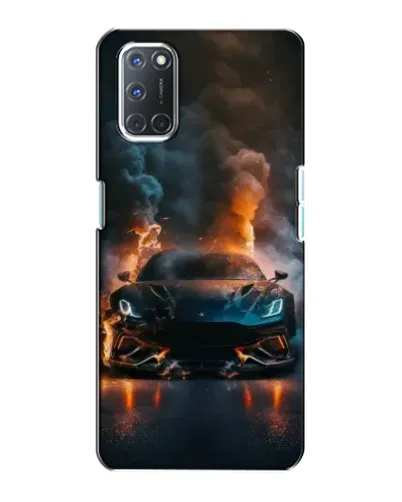 Чохол для OPPO A72 з картинкою «Lamborghini димна естетика»