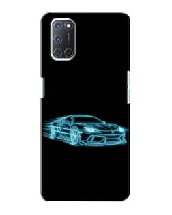 Чохол для OPPO A72 з картинкою «Неоновий контур Lamborghini» Чохол для OPPO A72 з картинкою «Неоновий контур Lamborghini»