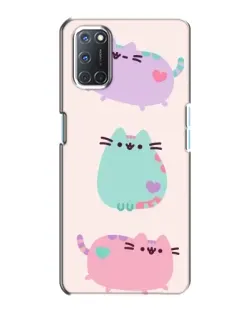 Чохол для OPPO A72 з картинкою «Pusheen тріо» Чохол для OPPO A72 з картинкою «Pusheen тріо»