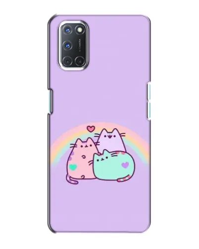 Чохол для OPPO A72 з картинкою «Веселкові Пушини»